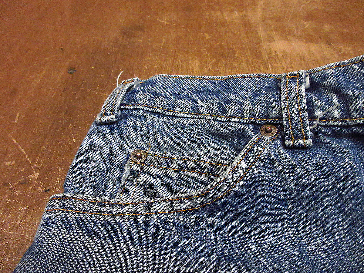 ビンテージ80's●Levi'sテーパードジーンズ実寸W84cm●231012j1-m-pnt-jns-w33古着1980'sリーバイス_画像7