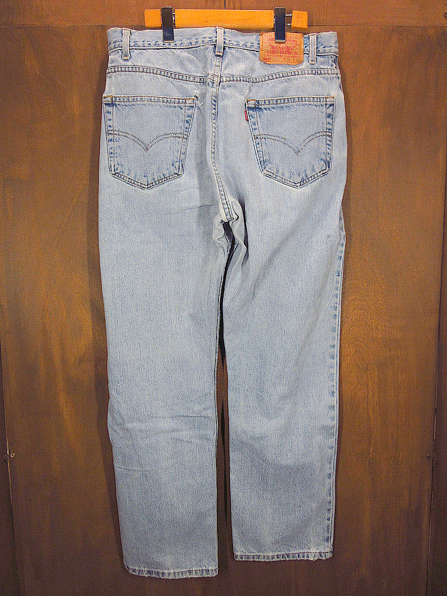 ビンテージ2000’s●Levi's 505実寸W88cm●231007j1-m-pnt-jns-W35古着00sリーバイスデニムテーパード_画像2