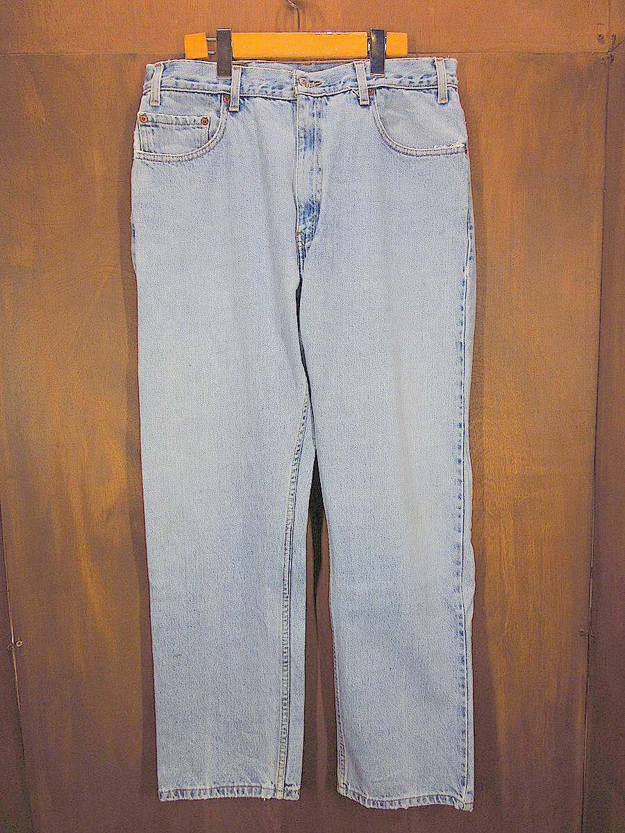 ビンテージ2000’s●Levi's 505実寸W88cm●231007j1-m-pnt-jns-W35古着00sリーバイスデニムテーパード_画像1