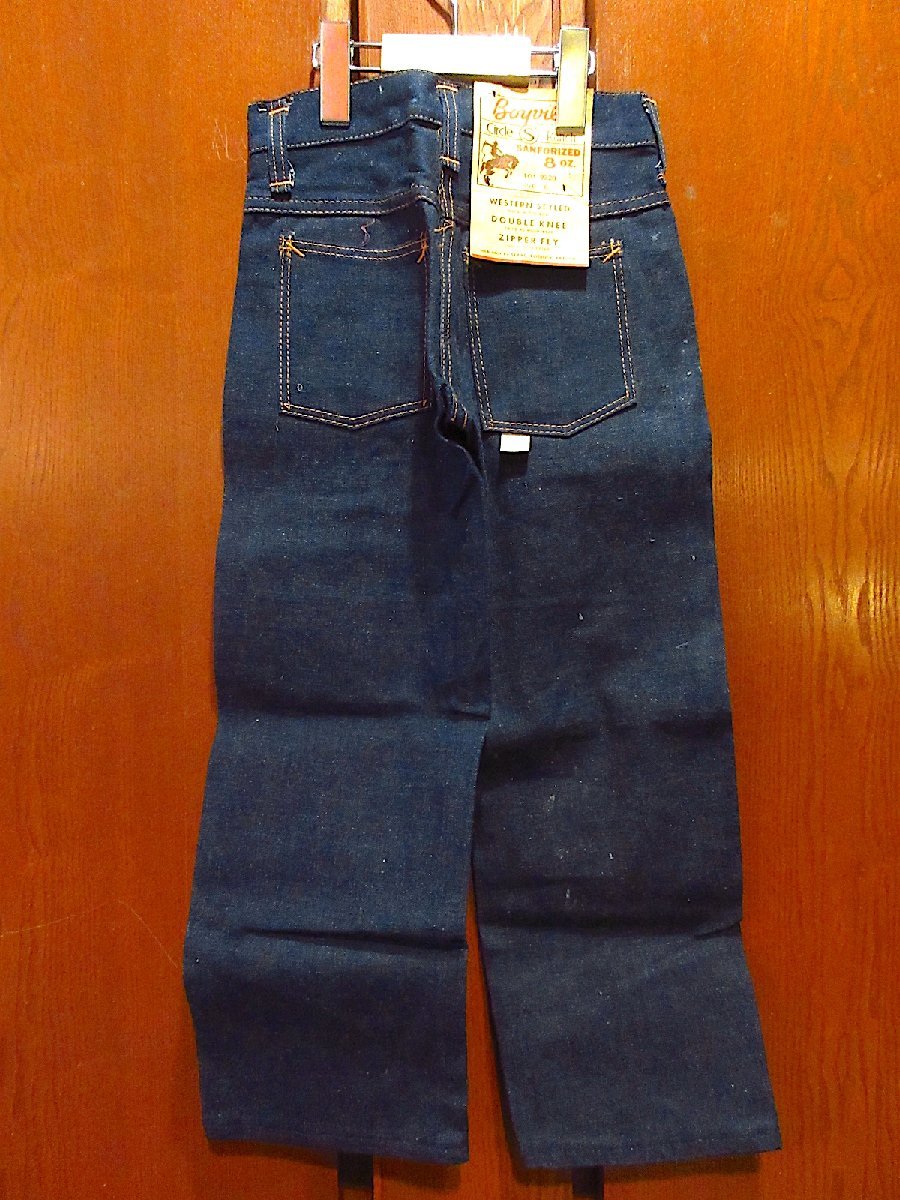 ビンテージ50's●DEADSTOCK SEARSキッズデニムパンツsize 6●231030c5-k-pnt-jns-w22 1950s子供服古着ジーンズ_画像3