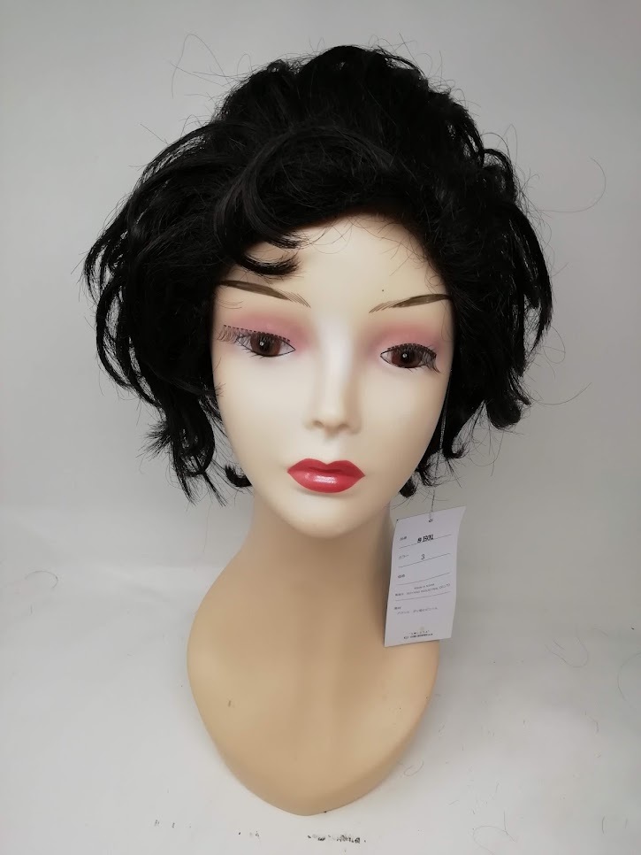  wig . shop liquidation goods 6 point set set sale Short wave Karl high class wig new goods unused A086