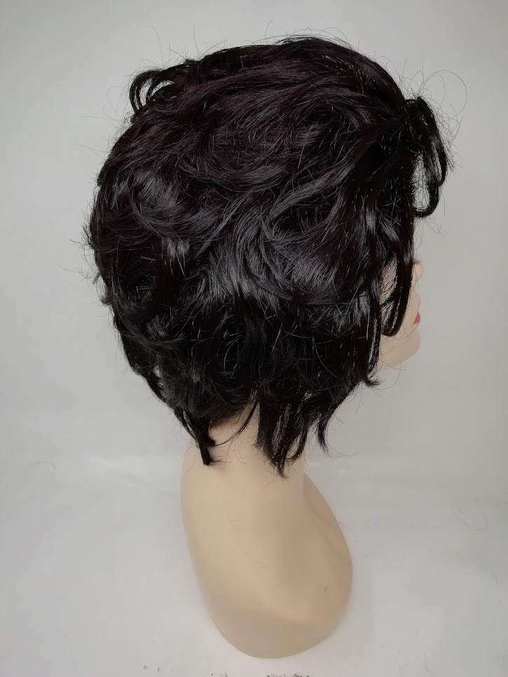  wig . shop liquidation goods 6 point set set sale Short wave Karl high class wig new goods unused A086