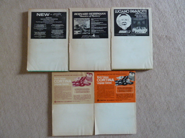 ★シュワン レコード カタログ／Schwann Catalog 5冊■1973/8,1976/1,1976/spring-summer,1976/11,1977/spring-summer_画像2