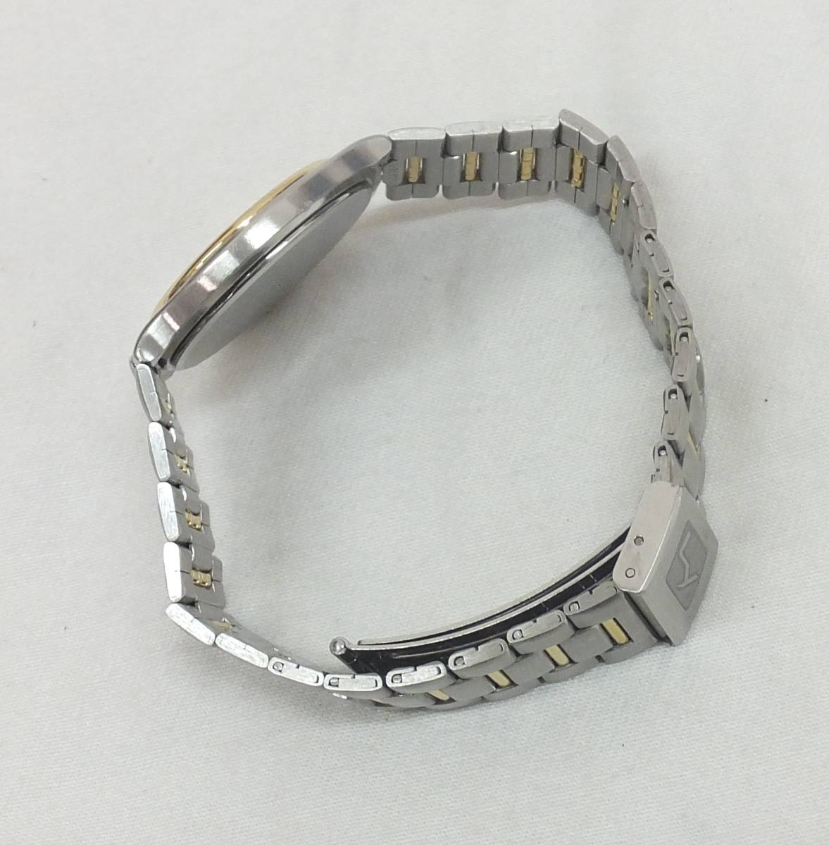 【中古動作品】★SEIKO LANDY セイコーランディ 3針 クォーツメンズ腕時計 5P31-6B00_画像6