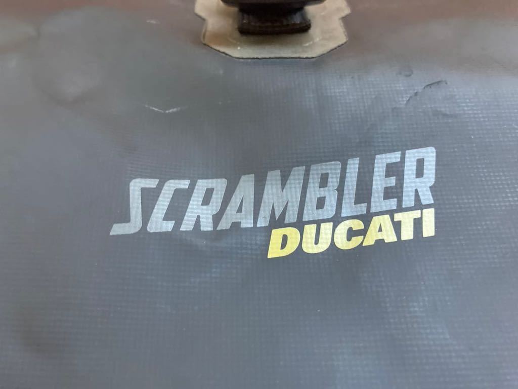 DUCATI スクランブラー 防水 サイド バッグ 右側 scrambler サイドバック ドゥカティ パフォーマンス 純正_画像5