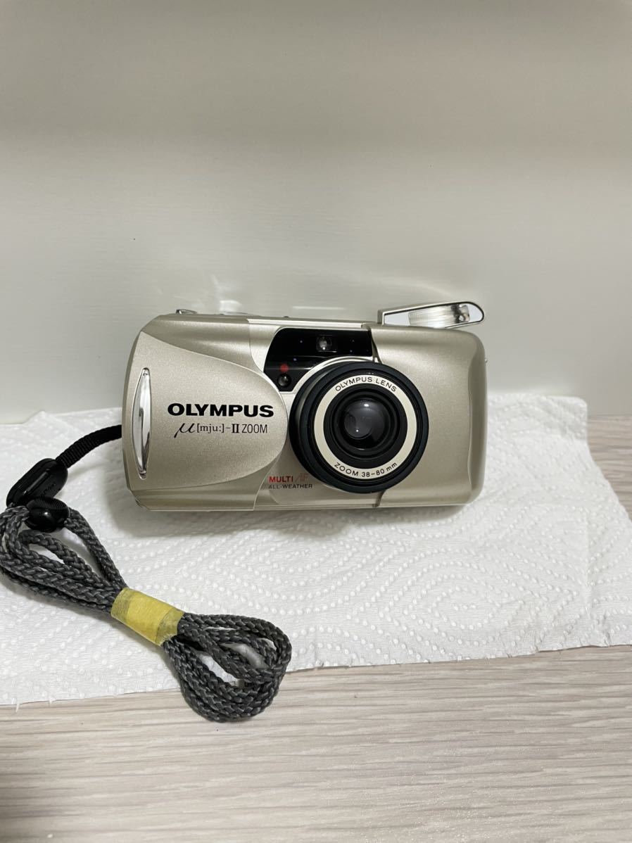 OLYMPUS [mju:]-II ZOOM 38-80mm オリンパス コンパクトカメラ