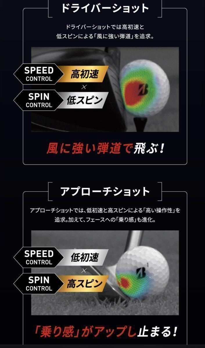 ★厳選★高性能'20モデルブリヂストン ツアーB XS BRIDGESTONE TOUR B XS 20球 ゴルフボール _画像3