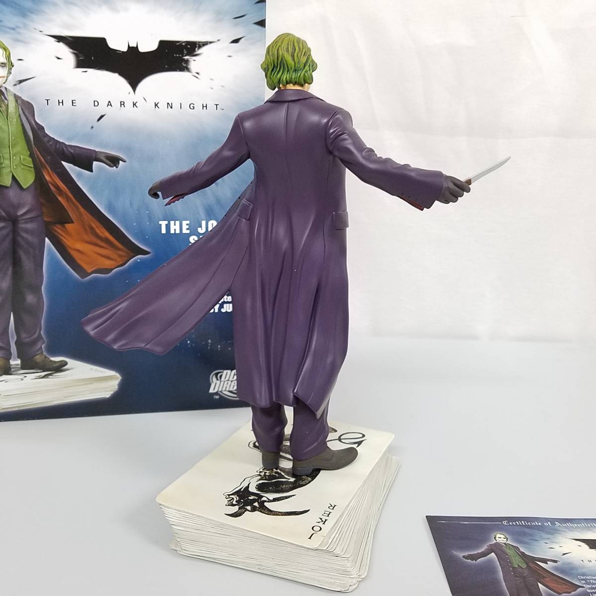  Joker figure THE DARK KNIGHT THE JOKER STATUE DC DIREC abroad limitation Batman 
