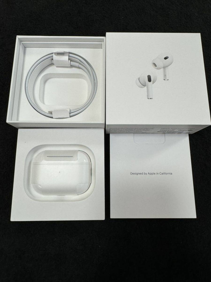 Apple純正 AirPods Pro 第2世代 MQD83J/A 充電ケース+lightening USB