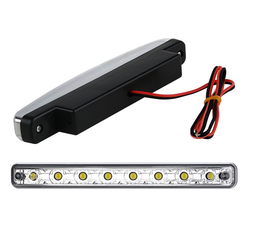 LED 汎用デイライト 路肩灯 車幅灯 サイドマーカー 12V ホワイト 2本_画像5