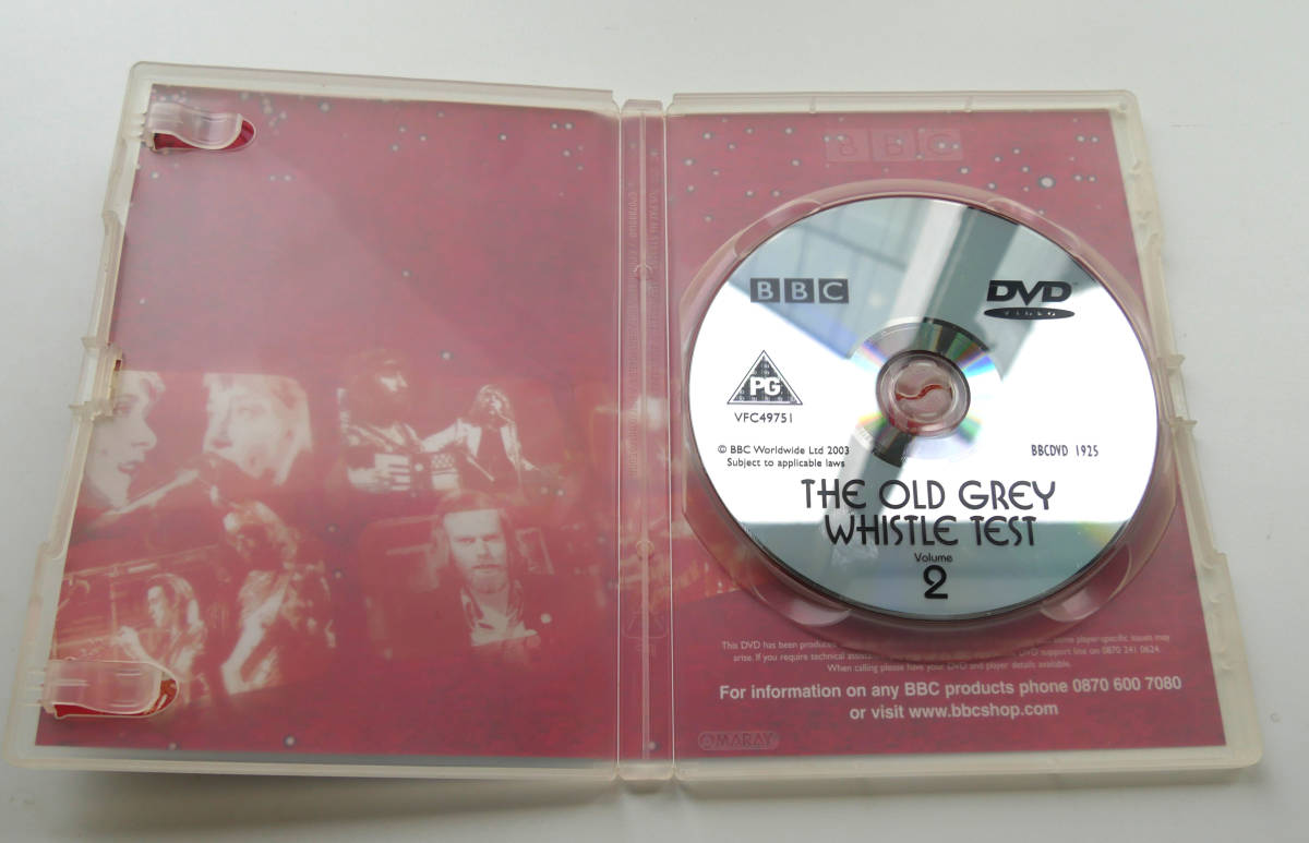 日本版 BBC DVD The Old Grey Whistle Test Vol1-3 中古品の画像7