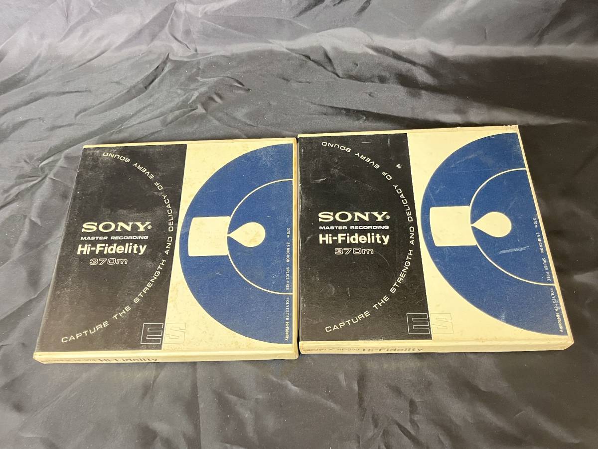 ☆昭和レトロ！【SONY】 オープンリールテープ SONY”Hi-fidelity２本Set ☆彡_画像1