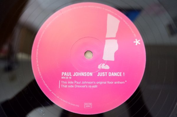 Z1-052＜12inch＞Paul Johnson / Just Dance !_画像4