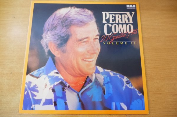 C2-078＜LP/独盤/美盤＞ペリー・コモ Perry Como / 20 Greatest Hits Volume Ⅱ_画像1