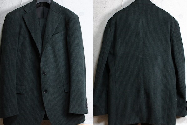  new goods Ise city . men's Migliore autumn winter made in Japan kano Nico V.B.C WOOL Corduroy thick corduroy suit A7/XL/D6 50/ deep green /21 ten thousand 