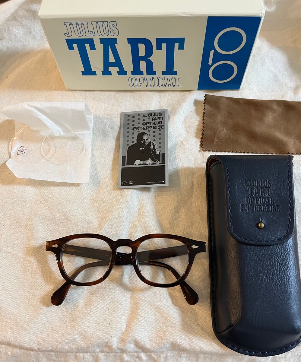 新品未使用 フラットレンズ付き JULIUS TART OPTICAL AR アーネル 46