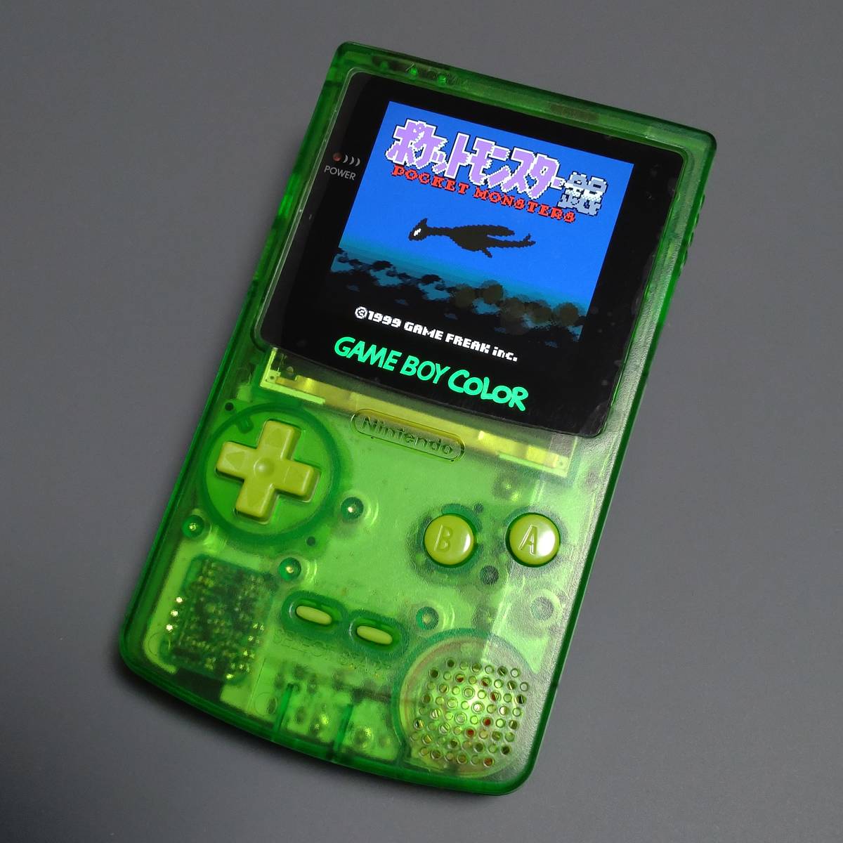 素晴らしい外見 GBC バックライト ガラススクリーンプロテクター付属