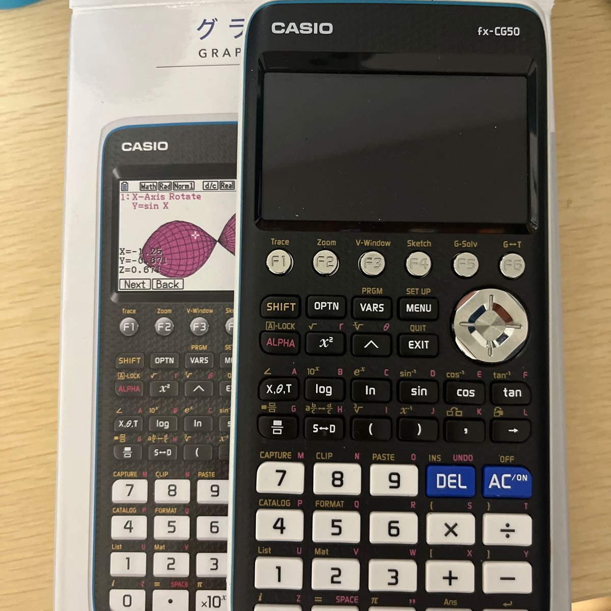 関数電卓fx-cg50 1 5年ほど使用 外箱あり CASIO カシオ 関数電卓 関数電卓fx-cg50 1 5年ほど使用 外箱あり CASIO カシオ 関数電卓