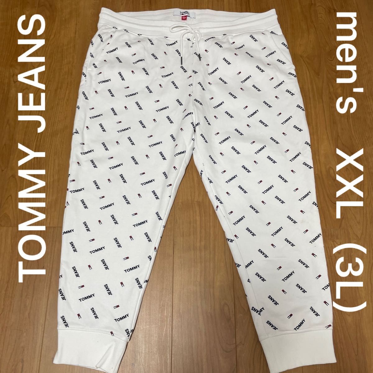 TOMMY JEANS ロゴスウェットパンツ ジャージズボン 裏起毛