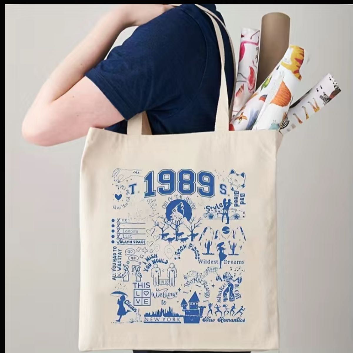 Taylor Swift 1989 グッズトートバッグタオル Taylor Swift 1989 グッズトートバッグタオル