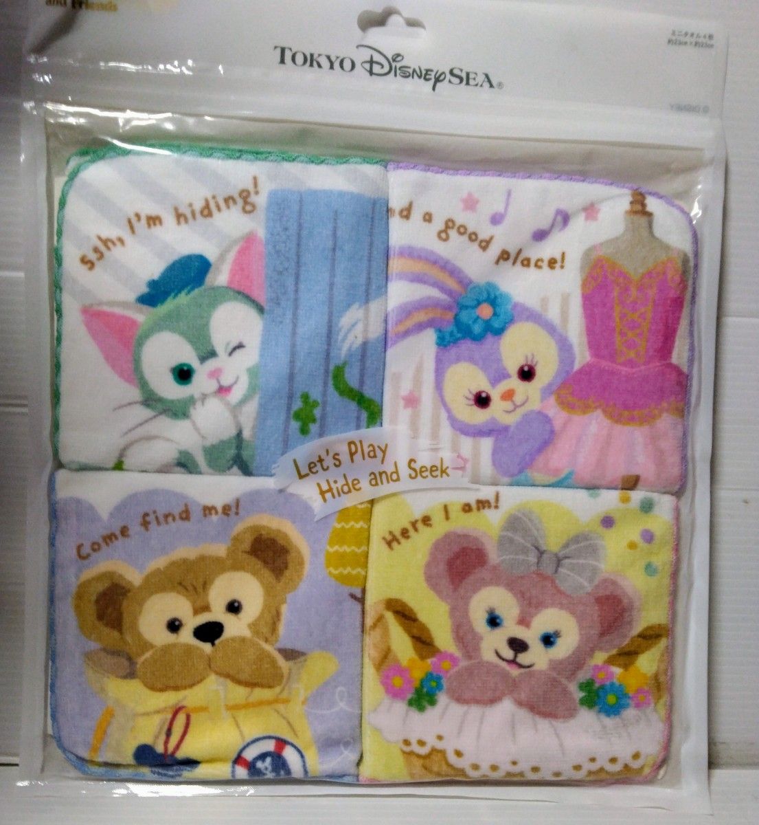 TDR・TDS】東京ディズニーシー限定 ダッフィー&フレンズ ミニタオルセット 4枚セット かくれんぼ|Yahoo!フリマ(旧PayPayフリマ) TDR・TDS】東京ディズニーシー限定 ダッフィー&フレンズ ミニタオルセット 4枚セット かくれんぼ|Yahoo!フリマ(旧PayPayフリマ)