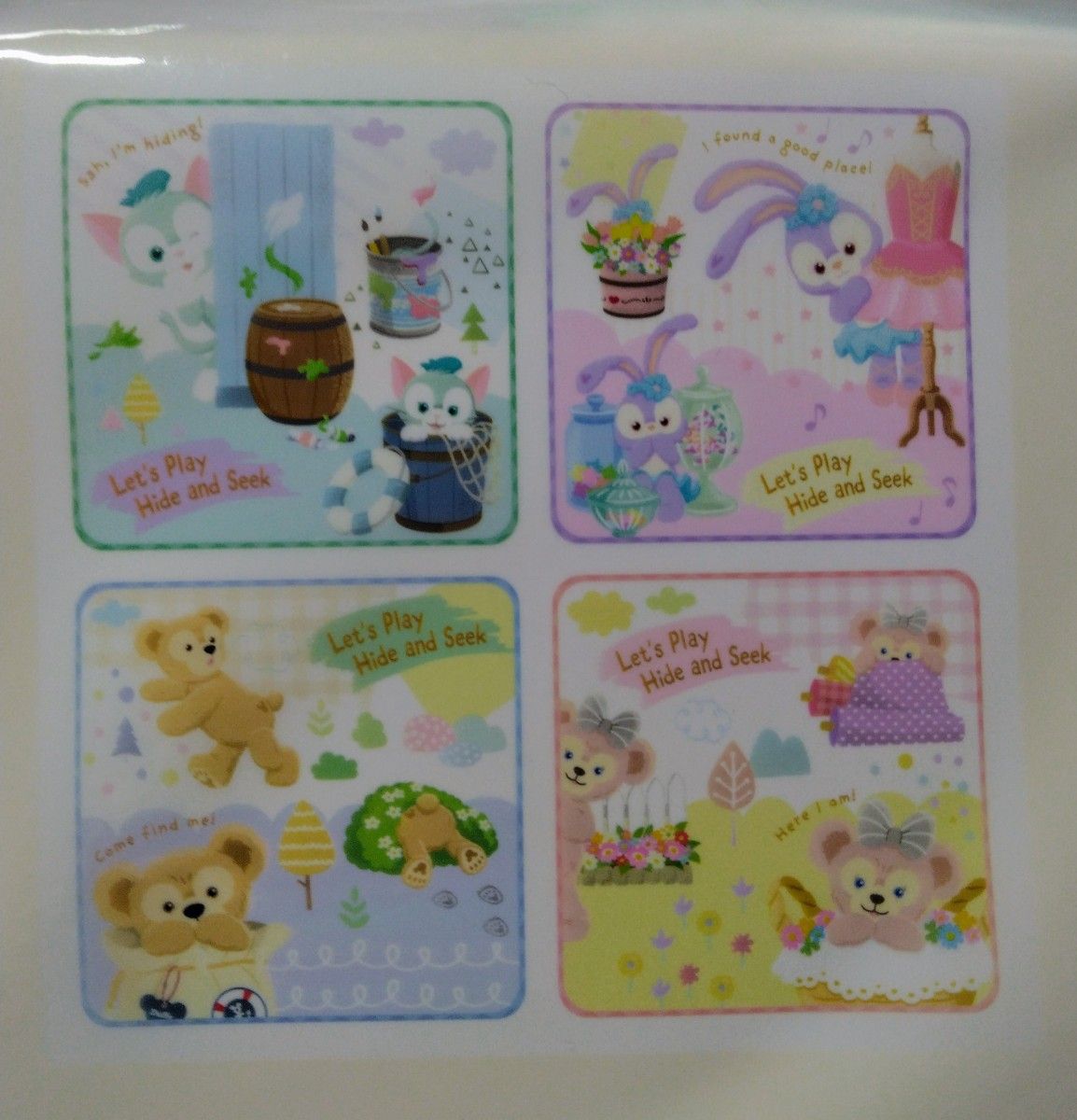 TDR・TDS】東京ディズニーシー限定 ダッフィー&フレンズ ミニ TDR・TDS】東京ディズニーシー限定 ダッフィー&フレンズ ミニ