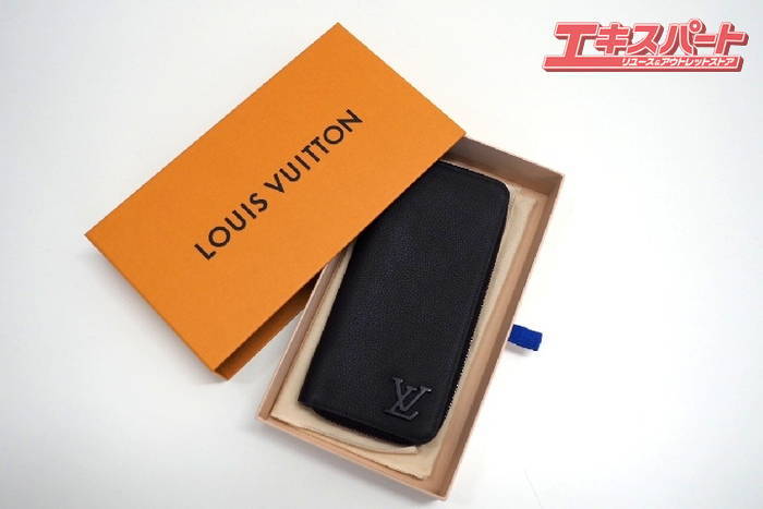 ルイヴィトン Louis Vitton 財布 ジッピーウォレット・ヴェルティカル LV アエログラム M81743 ICチップ 極美品 戸塚店