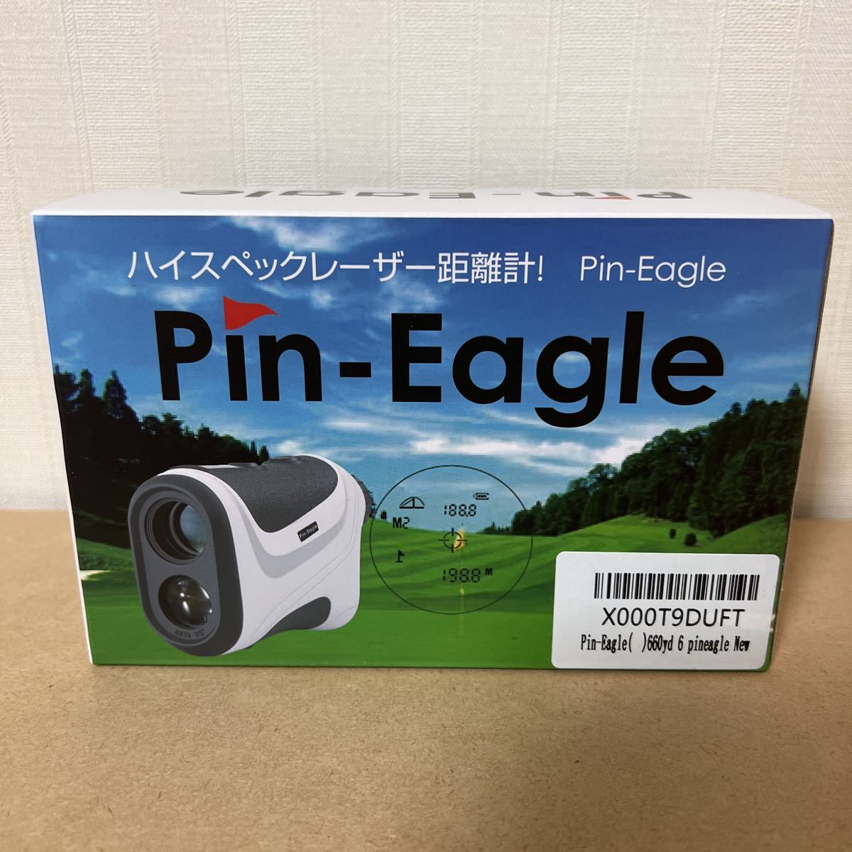 新品・未開封】ゴルフ用レーザー距離計(Pin-Eagle)-