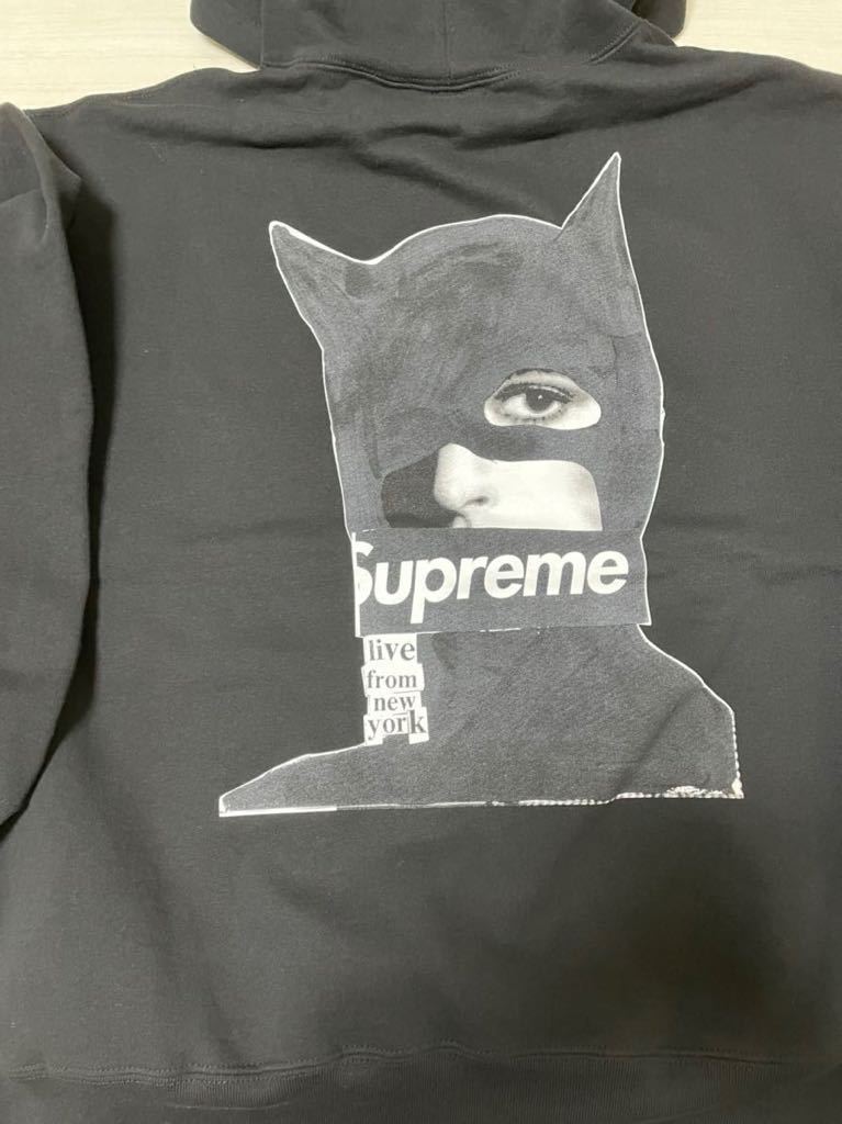 国内正規新品 Lサイズ Supreme Catwoman Hooded Sweatshirt BLACK 黒