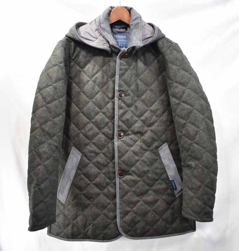 玄関先迄納品 【 LAVENHAM DENSTON ラベンハム】英国製キルティング