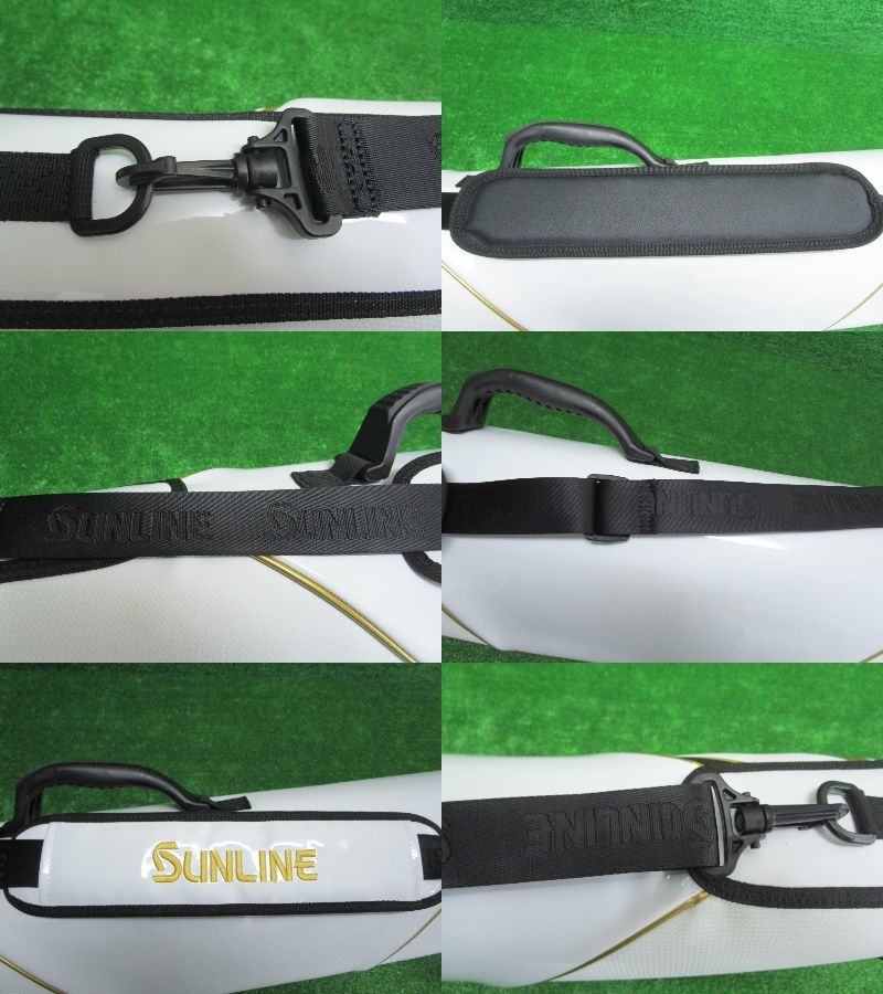 ［美品］サンライン(SUNLINE) スリムロッドケース SFB-0460 ホワイト_画像6