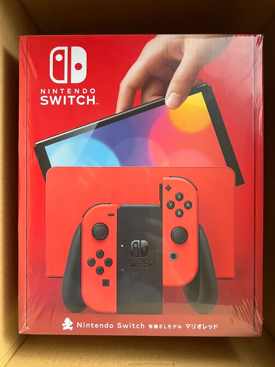 Nintendo Switch 任天堂スイッチ　有機ELモデル　マリオレッド　新品未開封！