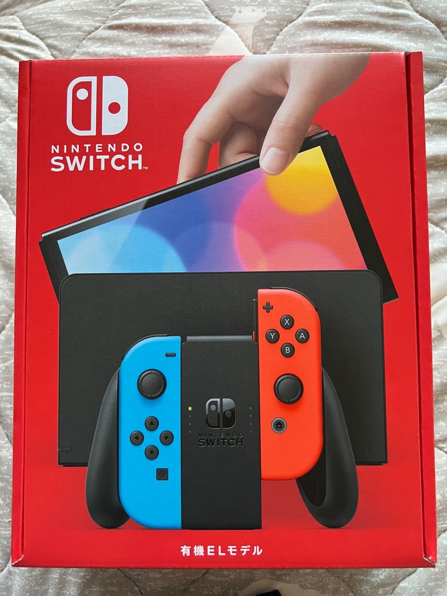 Nintendo Switch 有機EL 任天堂スイッチ本体 Joy-Con(L) ネオンブルー