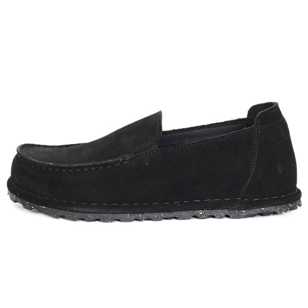 BIRKENSTOCK ( Birkenstock ) 1026099 UTTI SLIP ON SUEDE LEVE suede leather slip-on shoes BLACK narrow width BI293 39- approximately 25.0cm