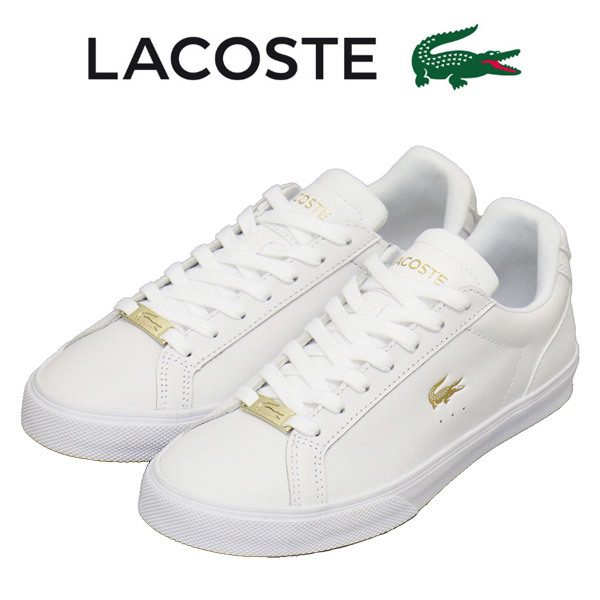 LACOSTE (ラコステ) WMS 46CFA0037 LEROND PRO 2223 1ASIA CFA レディース スニーカー 216 WHT/WHT LC330 UK5-約24.0cm