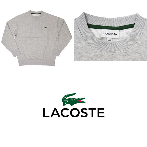 LACOSTE (ラコステ) SH6913 クルーネックスウェット ロングスリーブトレーナー LC325 166ネイビー 5-L_LACOSTE(ラコステ)正規取扱店THREEWOOD(ス