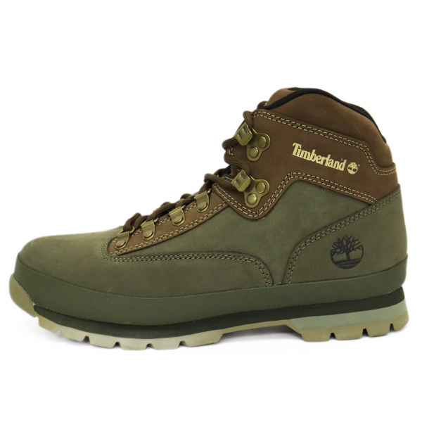 Timberland (ティンバーランド) A5ZHH EUROHIKER LTHR ユーロハイカーレザーブーツ Dark Green TB458 US9.5-約27.5cm_Timberland(ティンバーランド)正規取扱店TH