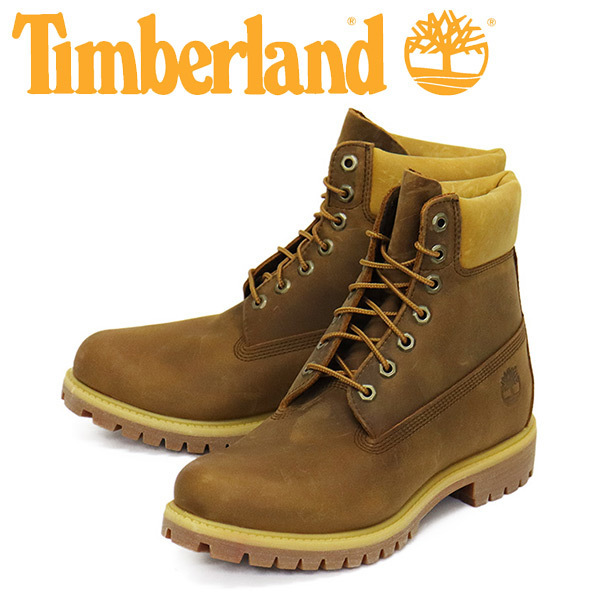 Timberland (ティンバーランド) A628D 6in PREM WP BT 6インチプレミアムウォータープルーフブーツ Brown TB460 US9-約27.0cm_Timberland(ティンバーランド)正規取扱店TH