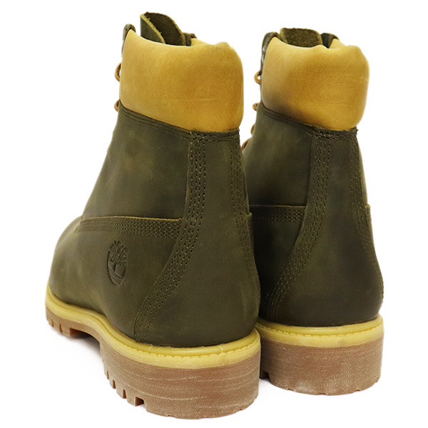 Timberland (ティンバーランド) A6291 6in PREM WP BT 6インチプレミアムウォータープルーフブーツ Olive TB461 US8.5-約26.5cm_Timberland(ティンバーランド)正規取扱店TH