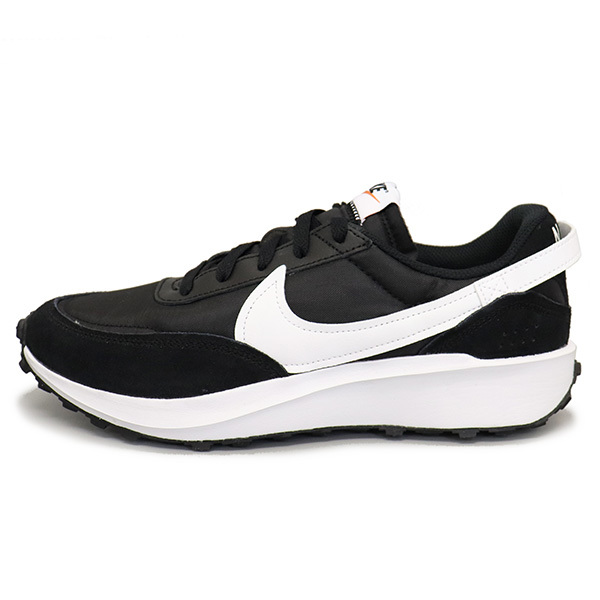 NIKE (ナイキ) DH9522 ワッフル デビュー メンズ スニーカー 001 ブラックxホワイト NK626 27.5cm_NIKE