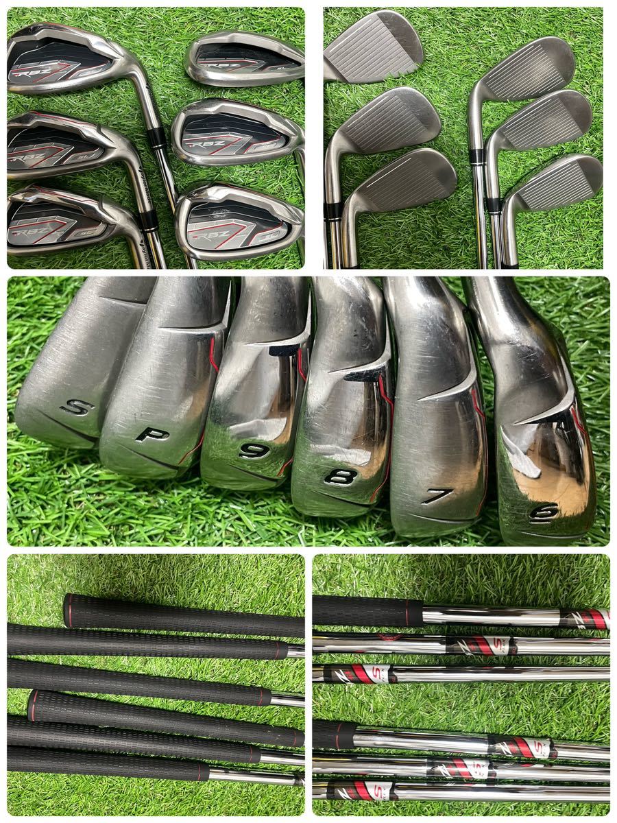 テーラーメイド　RBZ SL他　メンズ　ゴルフクラブセット　13本　バッグ付　S豪華_画像5