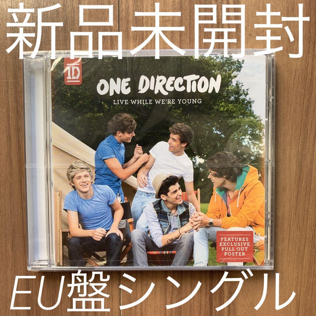 One Direction ワン・ダイレクション 1D Live While We're Young EU盤シングル 新品未開封