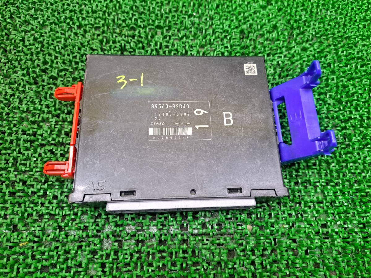 送料520円　19　ダイハツ ソニカ L405S ムーヴコンテ L575S エンジンコンピューター 89560-B2D40 / 112300-5802_画像1