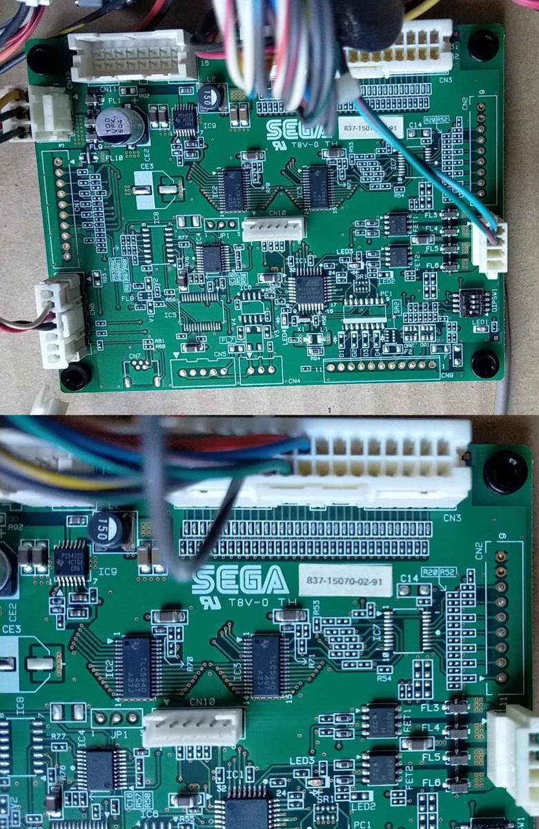 SEGA セガ 837-14572 I/Oボード 839-1363 839-1383 837-15070-02 SEGA セガ 837-14572 I/Oボード 839-1363 839-1383 837-15070-02