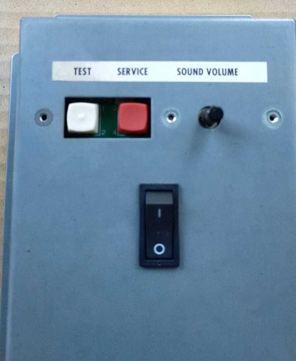 SEGA Sega case for test service sound volume power supply switch 