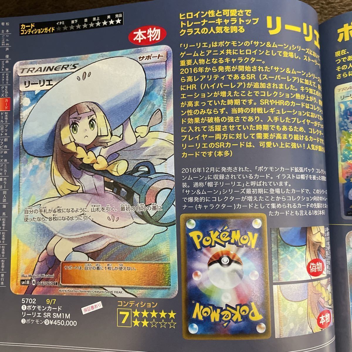 資料本 ポケモンカード プロモ リーリエ アセロラ ホロンの幻影 資料本 ポケモンカード プロモ リーリエ アセロラ ホロンの幻影
