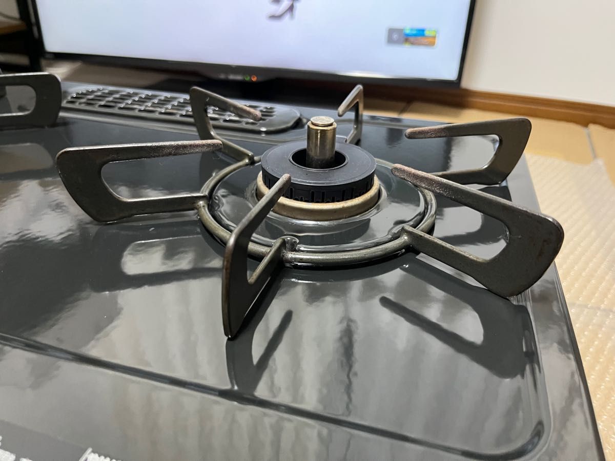 リンナイ　ガステーブルコンロ　2020年12月製造　ゴムホースセット