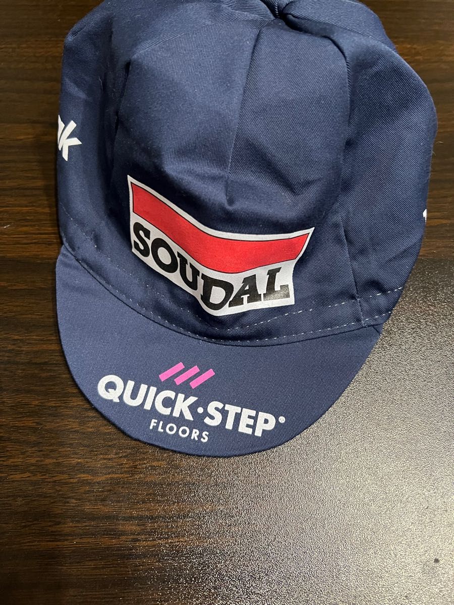 選手支給品 SOUDAL QUICK-STEP サイクルキャップ スーダル 選手支給品 SOUDAL QUICK-STEP サイクルキャップ スーダル