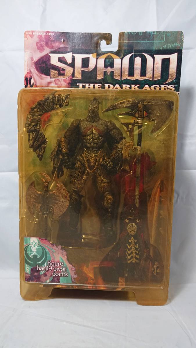 【未開封品】：SPAWN THE DARK AGES SPWAN：THE BLACK HEART マクファーレン トイズ ザ ブラック ハート フィギュア (20231017)_画像1