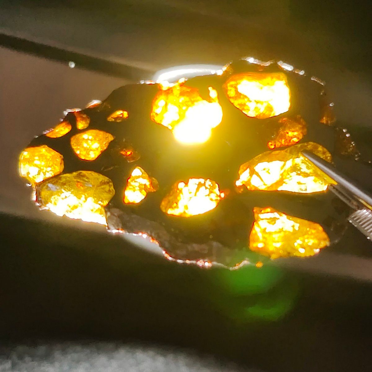 【美品】イミラック隕石 9.6g ケース&ネームカード付き NO.428